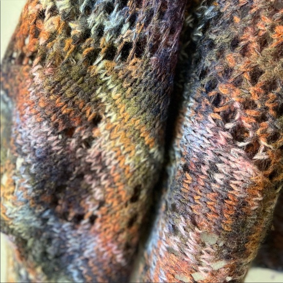 Express Bohemian Sweater Poncho - Picture 11 of 12